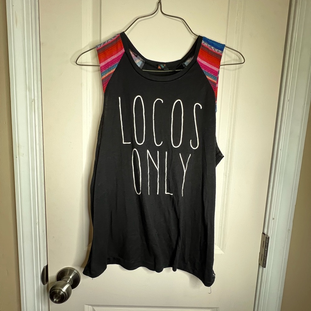 Rip curl locos only muscle shirt